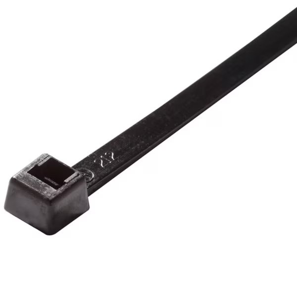 8 40lb UV Black Cable Tie 100/BG, Advance Cable Ties, Mfr#: AL-08-40-0-C